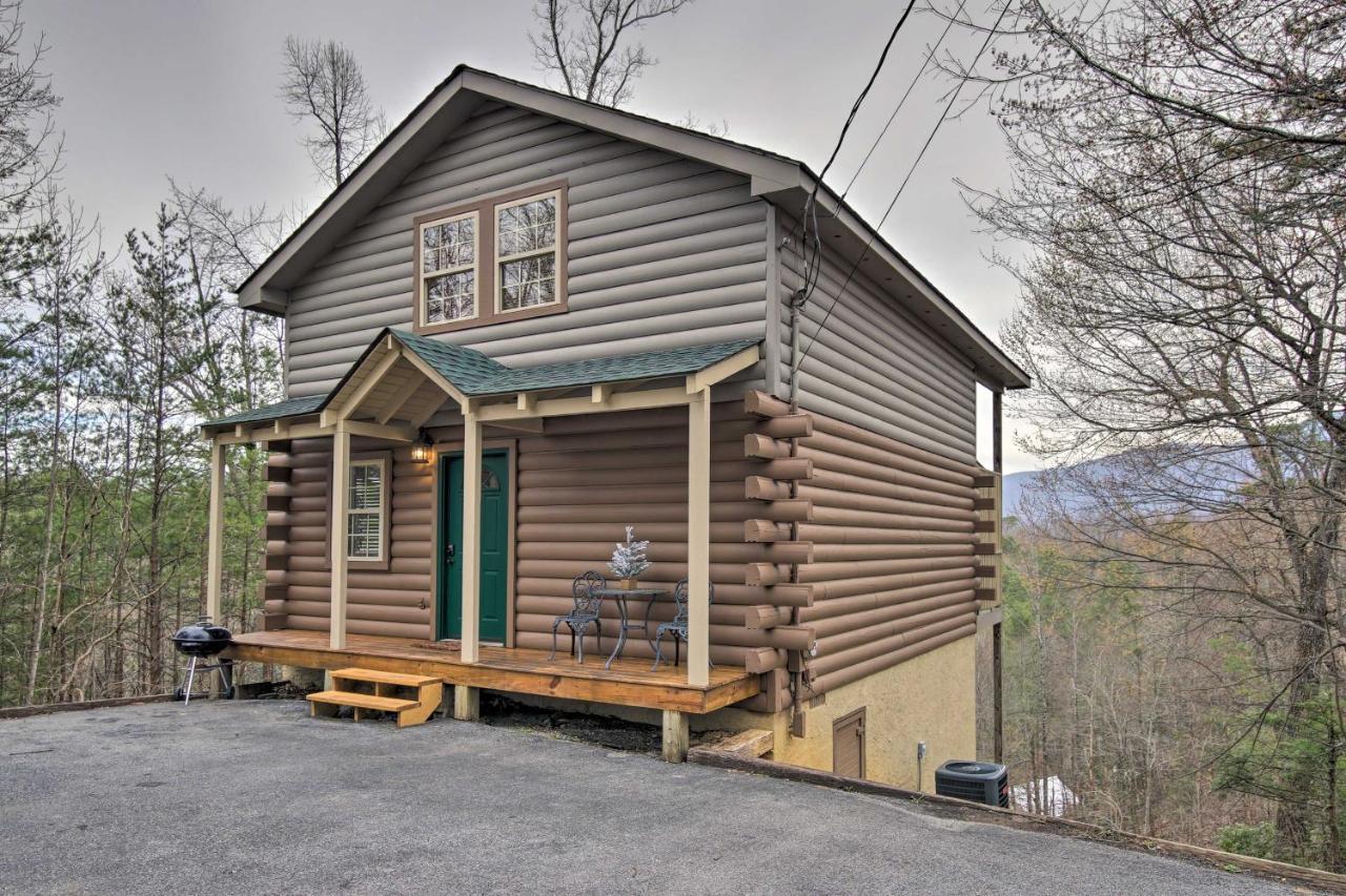 Gatlinburg Cabin With Pool Table And Hot Tub! Exterior foto